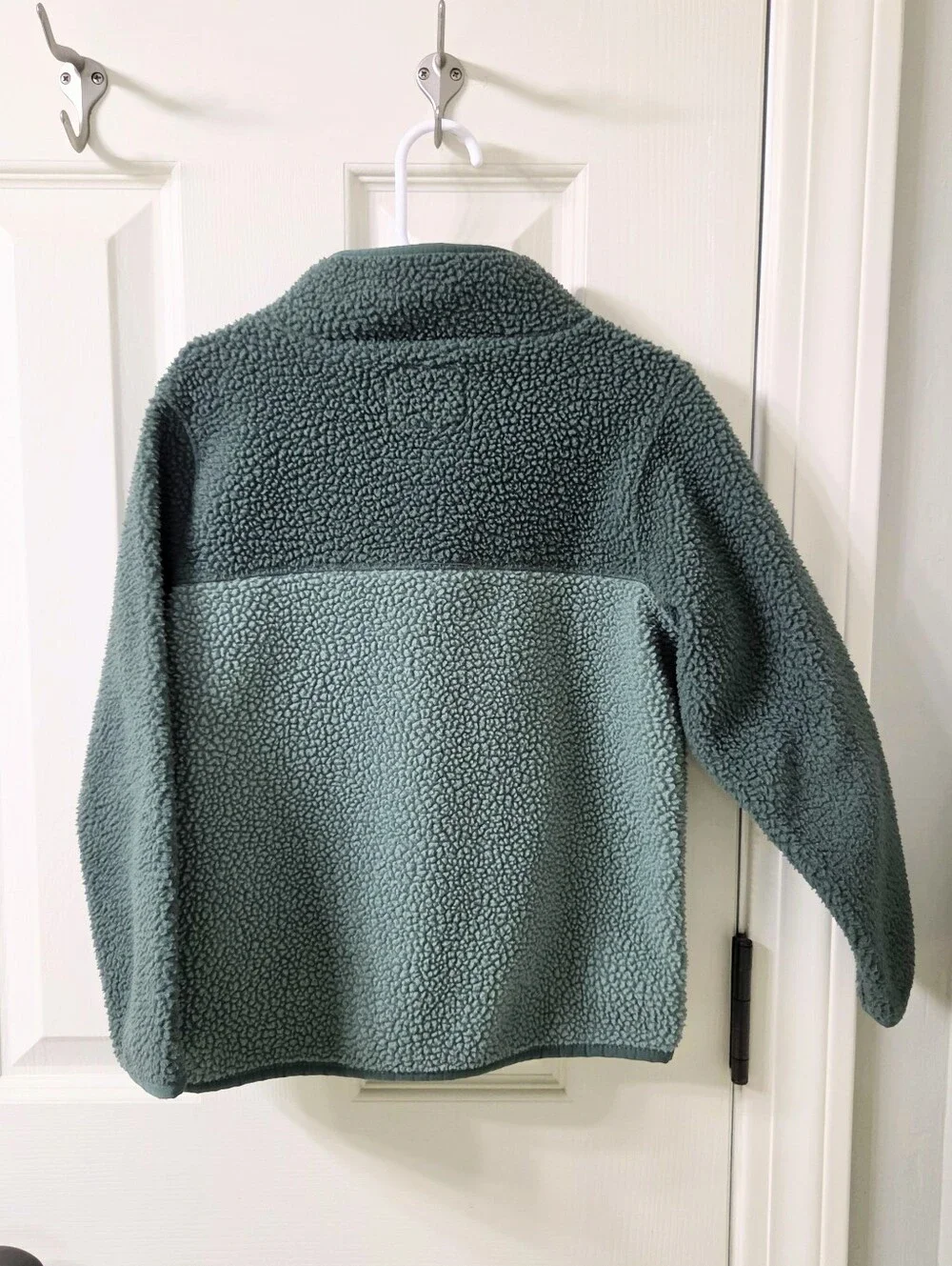 OshKosh B'gosh Two-Tone Green Zip Up Sweater Boys/Toddler Size 5T